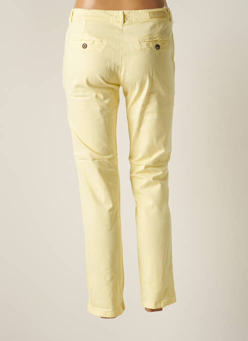 Pantalon 7/8 jaune REIKO pour femme