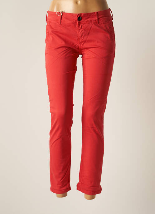Pantalon chino rouge DONOVAN pour femme