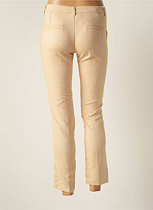 Pantalon slim stretch taille normale beige REIKO femme