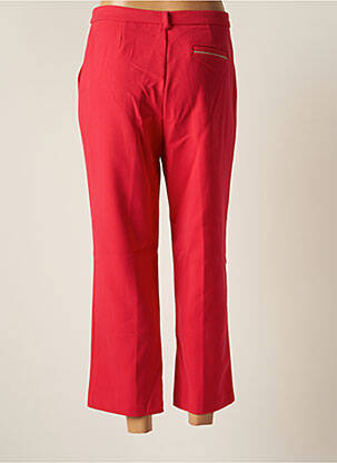 Pantalon 7/8 stretch taille normale rouge GRACE & MILA femme