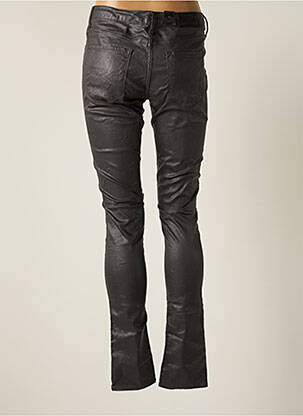 Pantalon slim tissage enduit taille normale gris CIMARRON femme