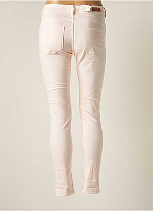 Pantalon slim tissage popeline taille normale rose SCOTCH & SODA femme