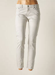 Pantalon slim taille basse taille basse gris LTB femme