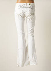 Jeans bootcut blanc KAPORAL pour femme seconde vue