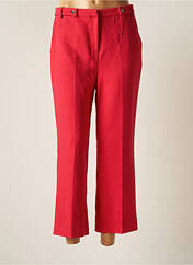 Pantalon 7/8 rouge GRACE & MILA pour femme seconde vue
