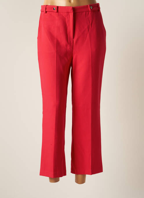 Pantalon 7/8 rouge GRACE & MILA pour femme