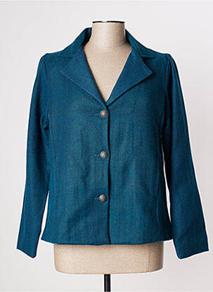 Blazer poches bleu AGATHE & LOUISE femme