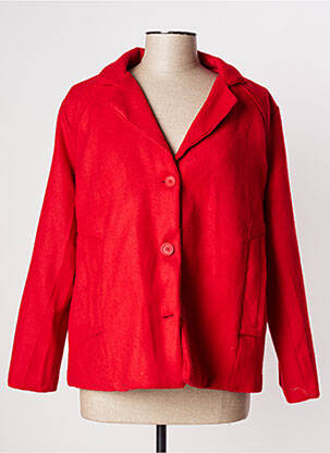 Blazer poches rouge AGATHE & LOUISE femme