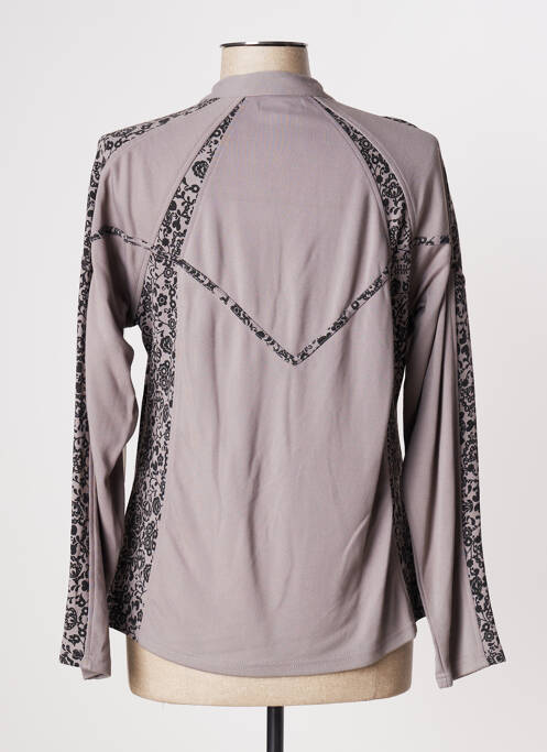 Veste casual gris AGATHE & LOUISE pour femme