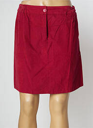 Jupe courte poches rouge AGATHE & LOUISE femme