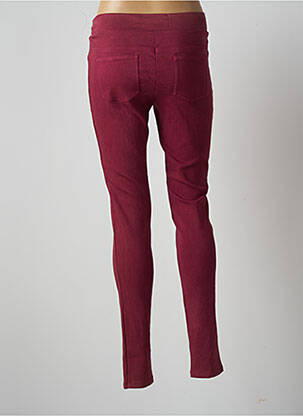 Jegging tissage jersey taille normale rouge AGATHE & LOUISE femme