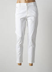 Pantalon 7/8 blanc COWEST pour femme seconde vue