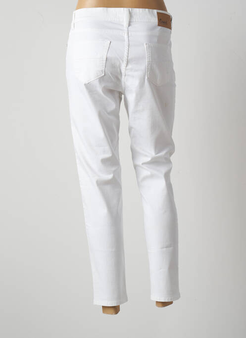 Pantalon 7/8 blanc COWEST pour femme