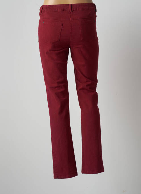 Pantalon slim rouge AGATHE & LOUISE pour femme