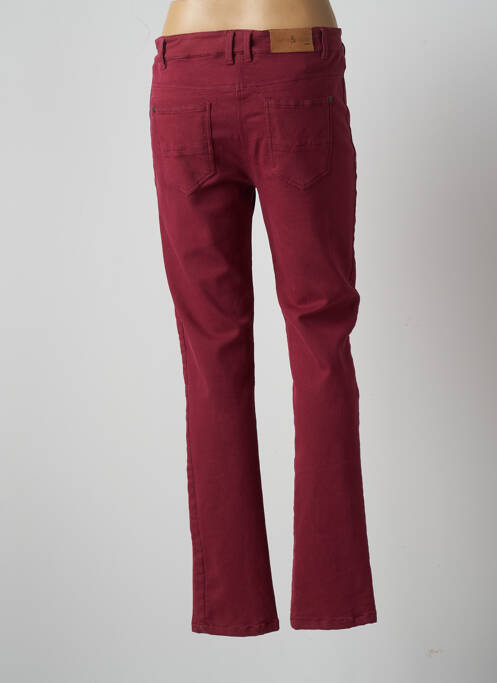 Pantalon slim rouge AGATHE & LOUISE pour femme