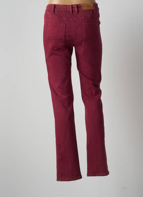 Pantalon slim rouge AGATHE & LOUISE pour femme