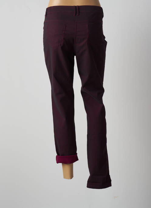 Pantalon slim violet JAC JAC pour femme
