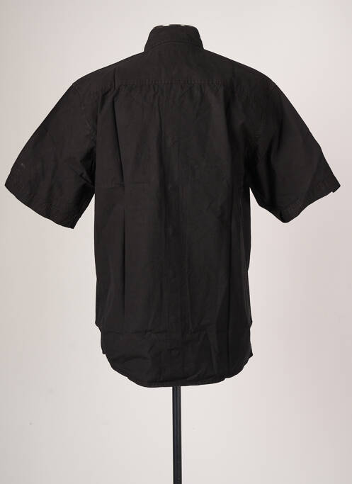 Chemise manches courtes noir CLOUD'S pour homme