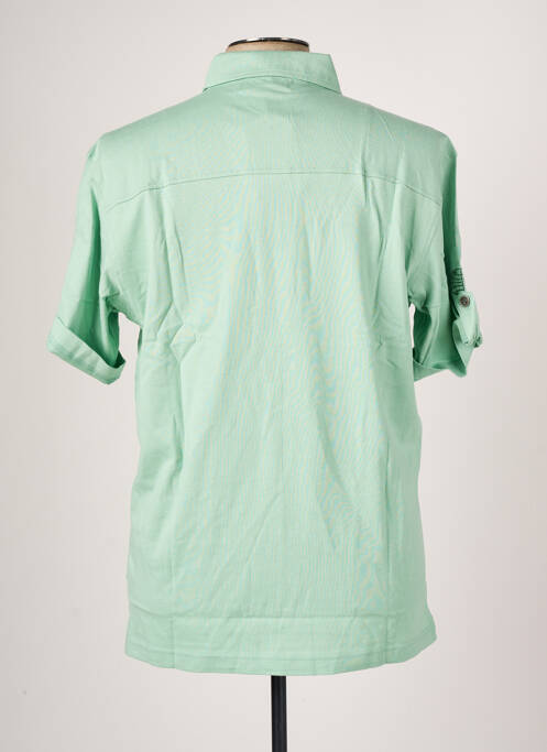 Polo vert CLOUD'S pour homme