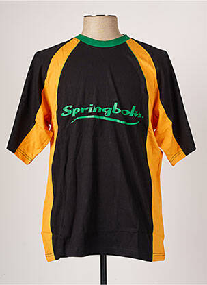 T-shirt stretch manches courtes noir SA RUGBY homme