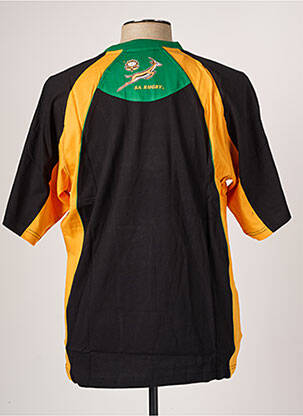 T-shirt stretch manches courtes noir SA RUGBY homme