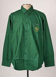 Chemise manches longues manches longues vert SA RUGBY homme