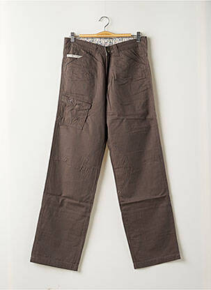 Pantalon droit taille normale taille normale marron COMPTOIR DU RUGBY homme