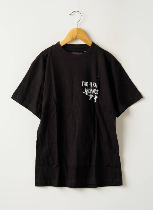 T-shirt noir CLOUD'S pour garçon