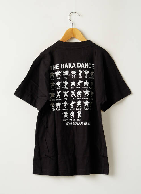 T-shirt noir CLOUD'S pour garçon