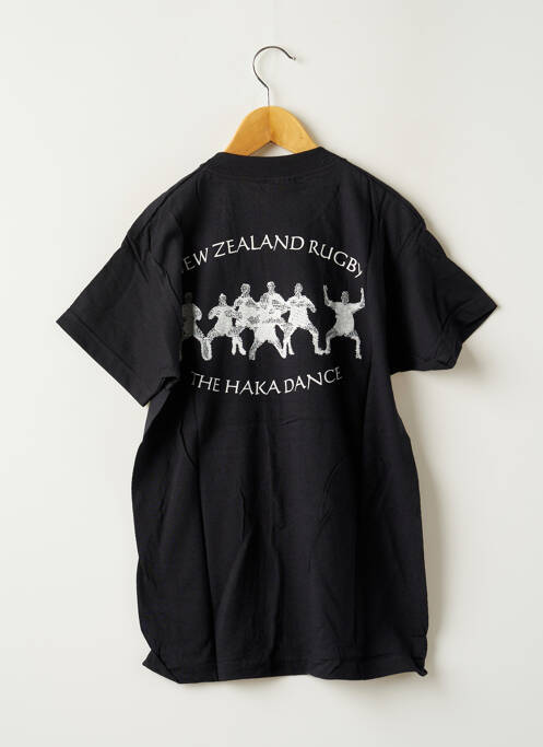 T-shirt noir FRUIT OF THE LOOM pour garçon