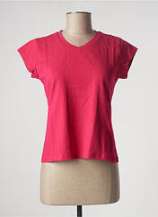 T-shirt rose CLOUD'S pour femme seconde vue