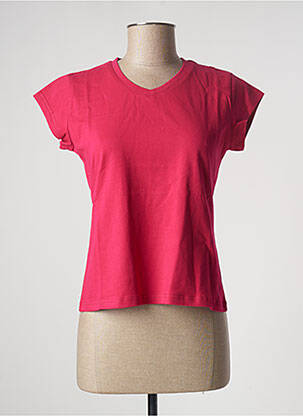 T-shirt rose CLOUD'S pour femme