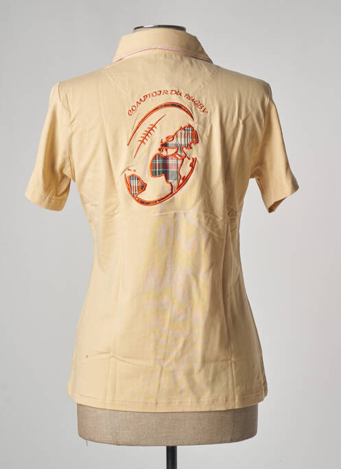 Polo beige COMPTOIR DU RUGBY pour femme