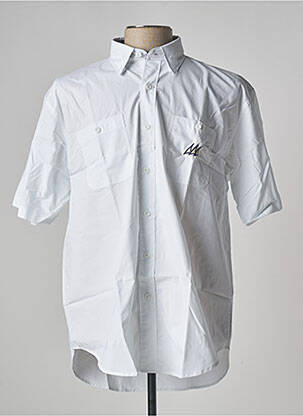 Chemise manches courtes blanc ERIC TABARLY pour homme