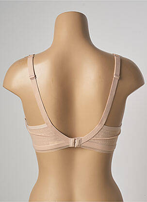 Soutien-gorge effet matière satinée haut soutien-gorge moulé chair SIMONE PERELE femme