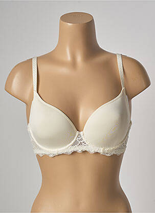 Soutien-gorge bretelle multi position haut soutien-gorge moulé beige SIMONE PERELE femme