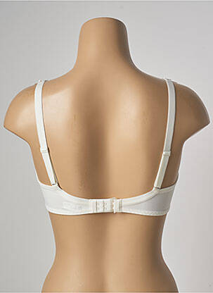 Soutien-gorge effet matière satinée haut soutien-gorge moulé blanc SIMONE PERELE femme