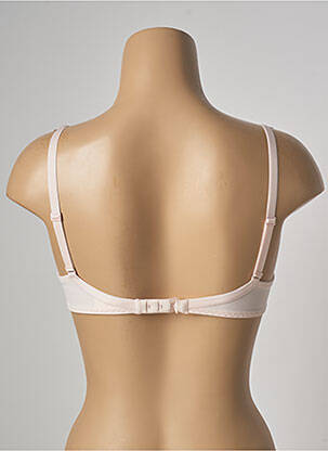 Soutien-gorge effet matière satinée haut soutien-gorge moulé rose SIMONE PERELE femme