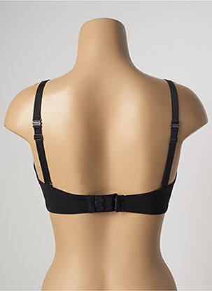 Soutien-gorge effet matière satinée haut soutien-gorge moulé noir SIMONE PERELE femme