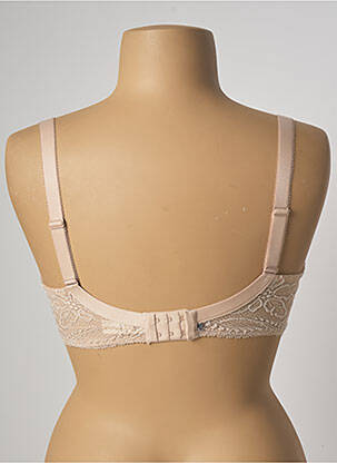Soutien-gorge effet matière satinée haut soutien-gorge moulé chair SIMONE PERELE femme