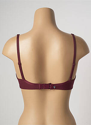 Soutien-gorge broderie haut soutien-gorge emboitant rouge SIMONE PERELE femme