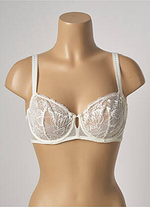 Soutien-gorge broderie beige SIMONE PERELE femme