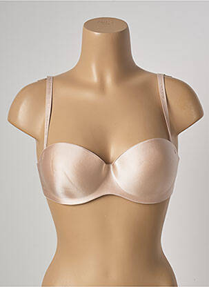 Soutien-gorge effet matière satinée haut soutien-gorge moulé chair PASSIONATA femme