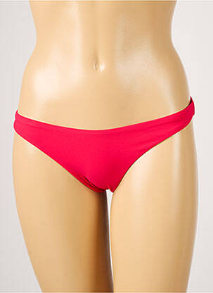 Bas de maillot de bain tissage satiné culotte rose BARTS femme