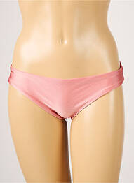 Bas de maillot de bain tissage satiné culotte rose BARTS femme
