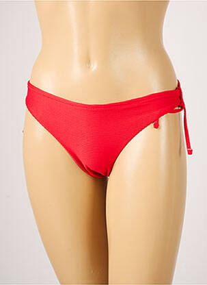 Bas de maillot de bain micro fibres bikini rouge BARTS femme