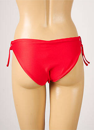 Bas de maillot de bain micro fibres bikini rouge BARTS femme