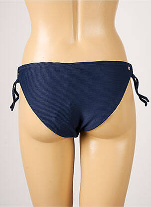 Bas de maillot de bain micro fibres bikini bleu BARTS femme