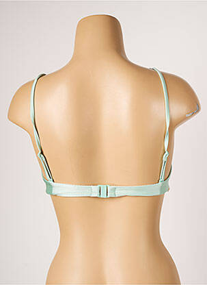 Haut de maillot de bain bretelles élastiquées ajustables haut soutien-gorge balconnet vert BARTS femme