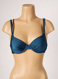 Haut de maillot de bain haut soutien-gorge moulé haut soutien-gorge moulé bleu BARTS femme